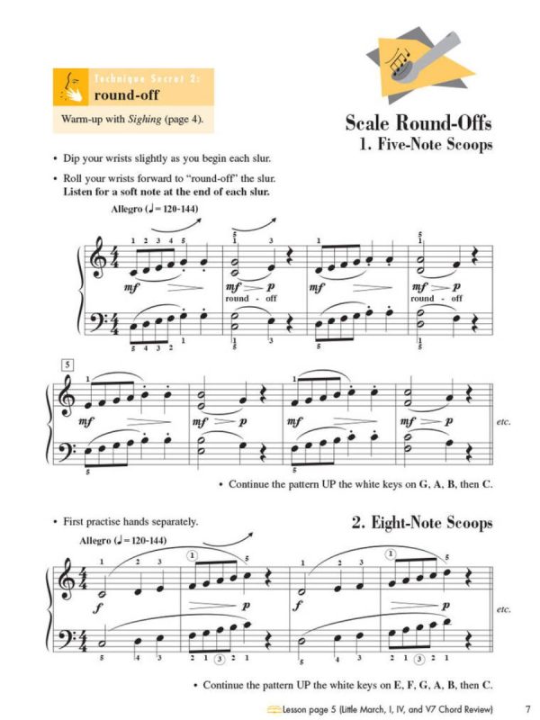 Piano Adventures All-In-Two | Level 3 Technique & Performance - Image 2