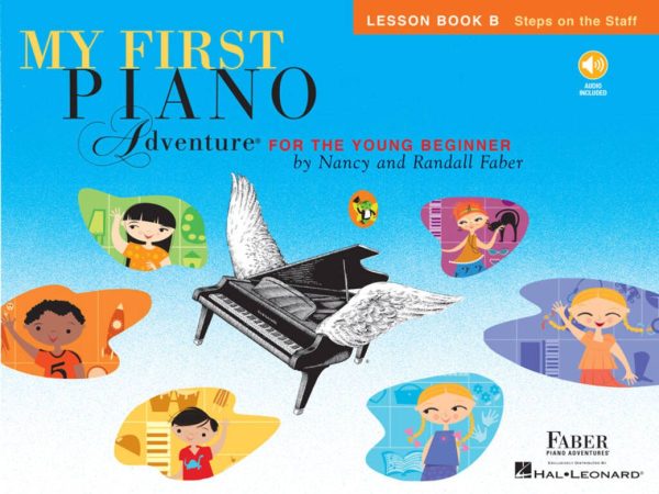 My First Piano Adventure Lesson Book B | Staff Reading - Image 8