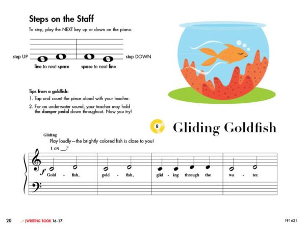 My First Piano Adventure Lesson Book B | Staff Reading - Image 5