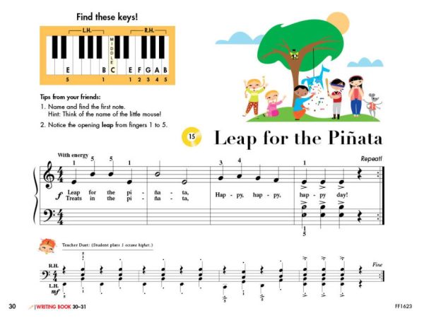 My First Piano Adventure Lesson Book C | Staff reading continued - Image 4