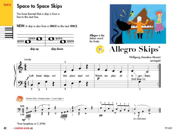 My First Piano Adventure Lesson Book C | Staff reading continued - Image 3