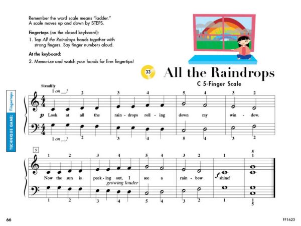 My First Piano Adventure Lesson Book C | Staff reading continued - Image 2