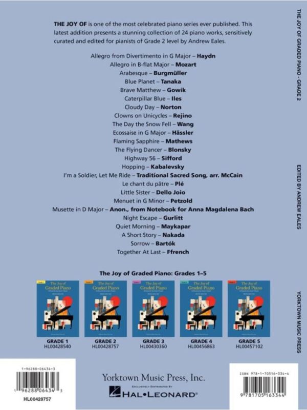 The Joy of Graded Piano Grade 2 | 24 Pieces for the Grade 2 Pianist - Image 3