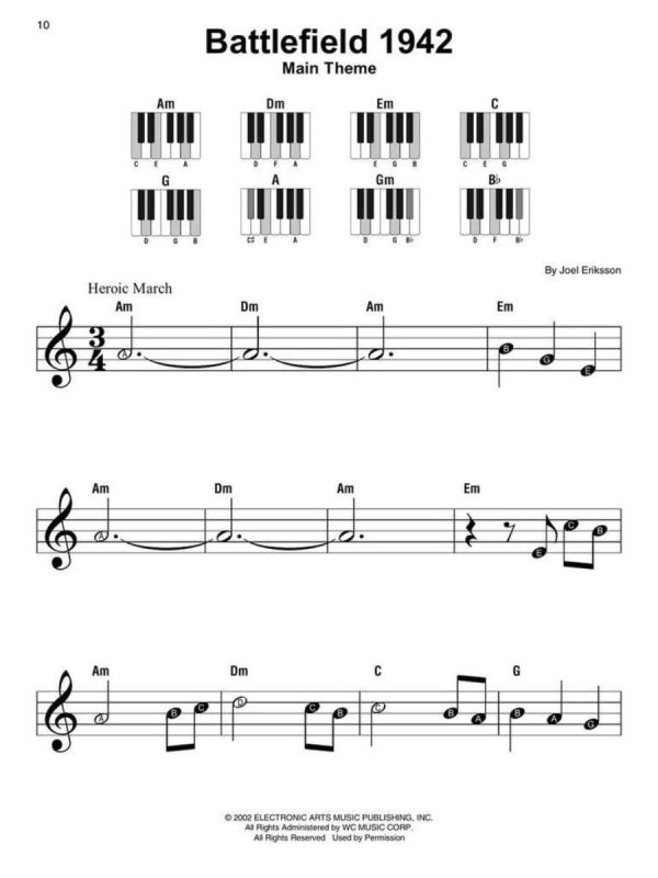 Video Game Music | Super Easy Songbook | 24 Titles | Piano Solo - Image 5