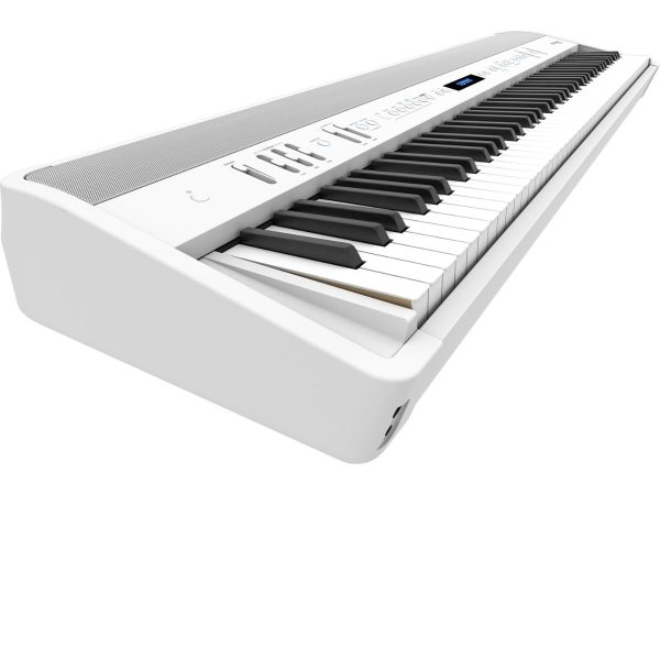 Roland FP90X Piano Bundle with Roland Stand + Pedals | Stool | White - Image 5