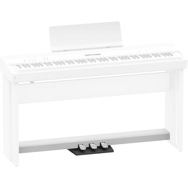 Roland KPD90-Pedal Board for FP60 and FP90 to use with appropriate stand | White - Image 2