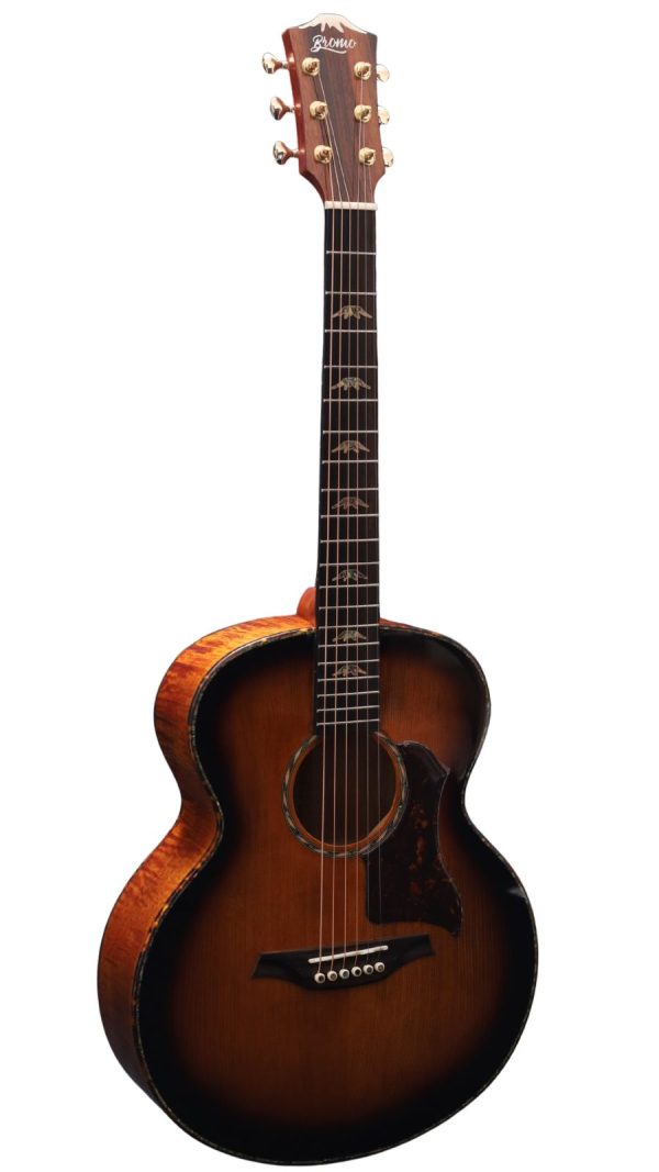 Bromo BAN8E | Mini Jumbo with Fishman Sonitone | Vintage Sunburst - Image 11