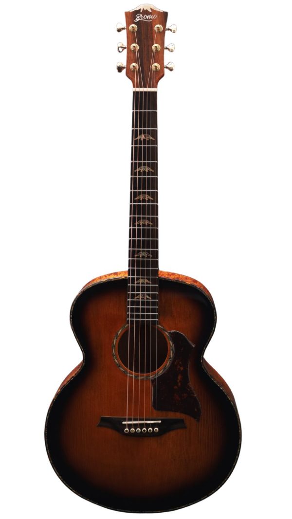 Bromo BAN8E | Mini Jumbo with Fishman Sonitone | Vintage Sunburst - Image 10