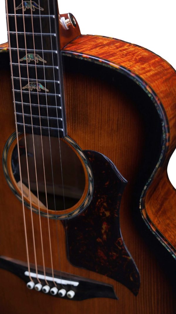 Bromo BAN8E | Mini Jumbo with Fishman Sonitone | Vintage Sunburst - Image 9
