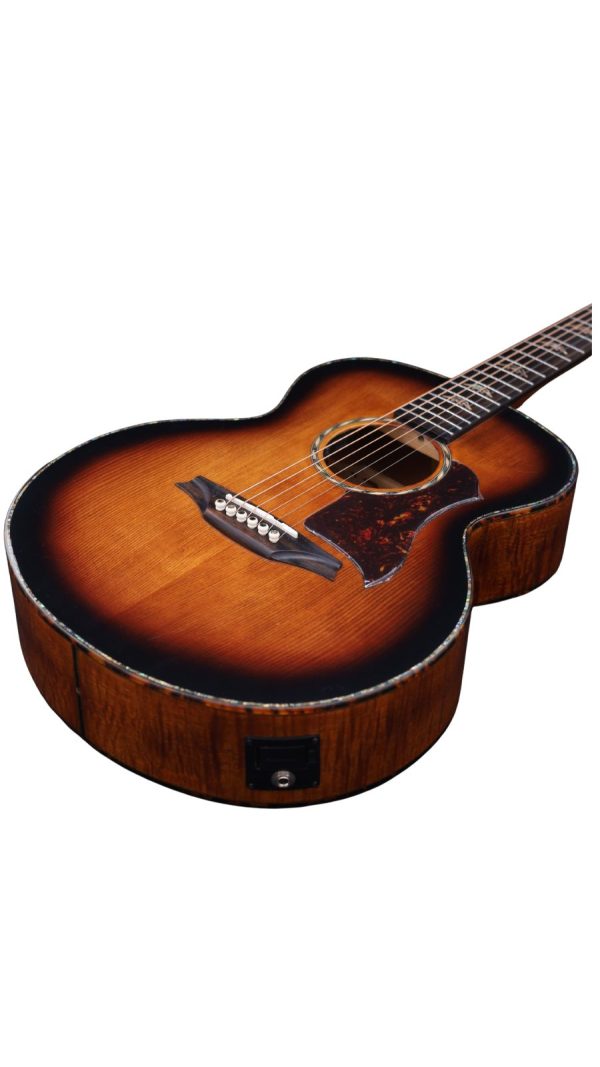 Bromo BAN8E | Mini Jumbo with Fishman Sonitone | Vintage Sunburst - Image 4