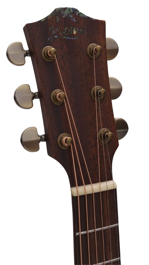 Bromo BAR1H | Rocky Dreadnought Acoustic | All Solid Wood | Historic Sunburst - Image 4