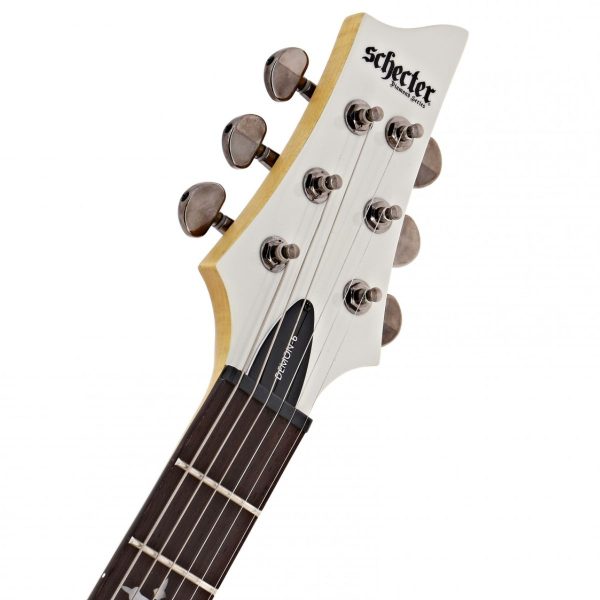 Schecter 3244 | Demon 6 Electric Guitar in Vintage White Finish. - Image 6
