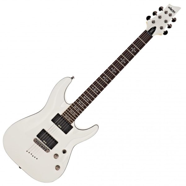 Schecter 3244 | Demon 6 Electric Guitar in Vintage White Finish. - Image 3