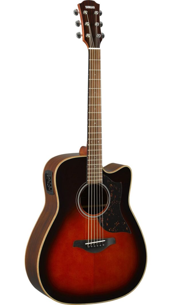 Yamaha A1R11TBS | Electro-Acoustic Guitar | SRT Piezo Pickup | Tobacco Brown Sunburst