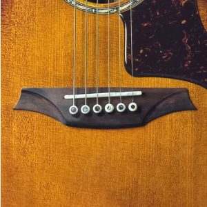 Bromo BAN8E | Mini Jumbo with Fishman Sonitone | Vintage Sunburst