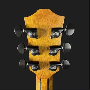 Bromo BAT8ME-BK | Mini Jumbo Electro-Acoustic | Solid Mahogany Top | Black Top