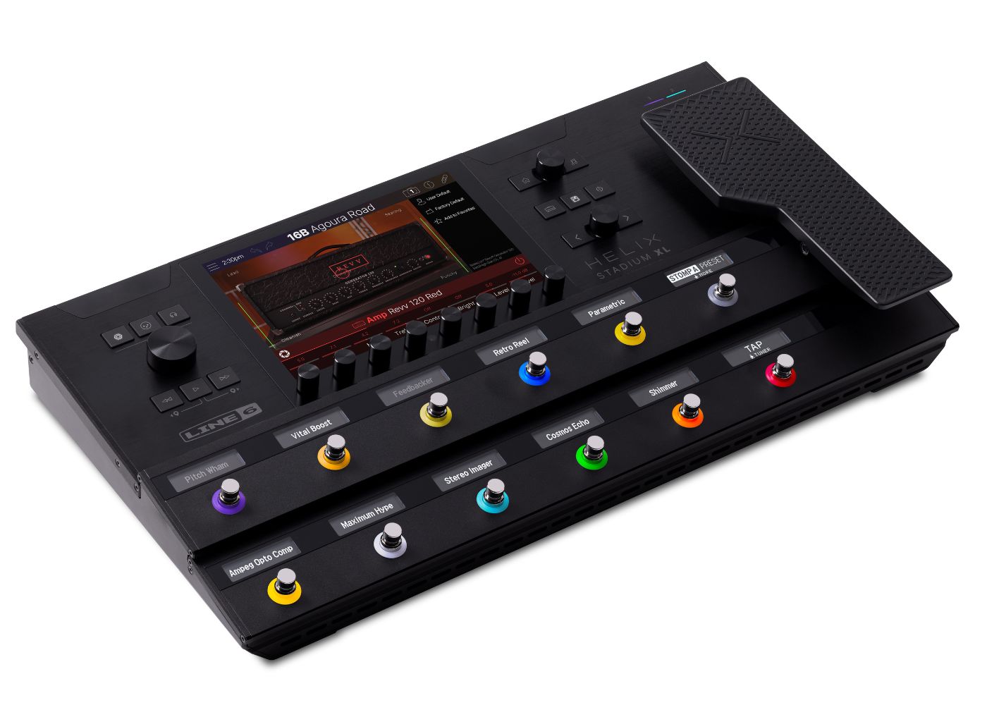 Line 6 Helix Stadium floor XL | Performance Workstation | Waltons Music Line 6 Helix Stadium floor XL | Performance Workstation