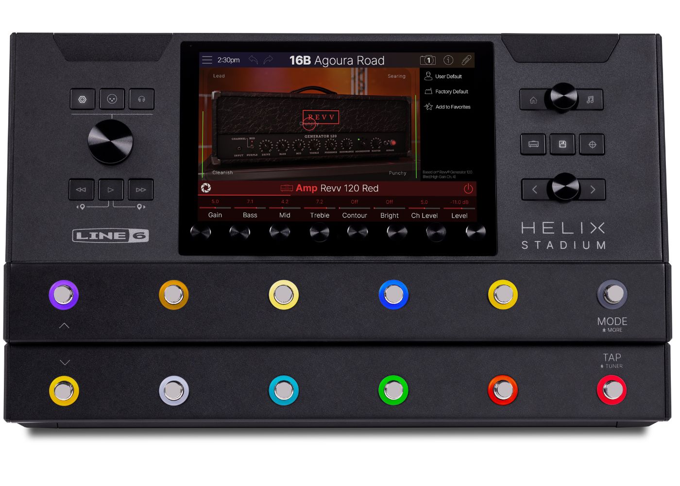 Line 6 Helix Stadium floor XL | Performance Workstation | Waltons Music Line 6 Helix Stadium floor XL | Performance Workstation - Image 13
