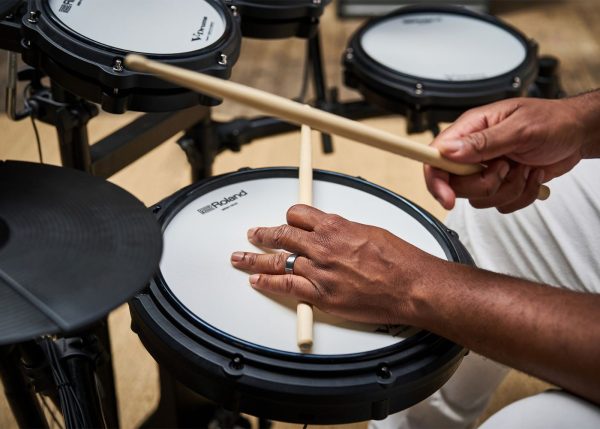 Roland TD-313 V-Drums kit | with V31 Module | Bluetooth Audio - Image 9