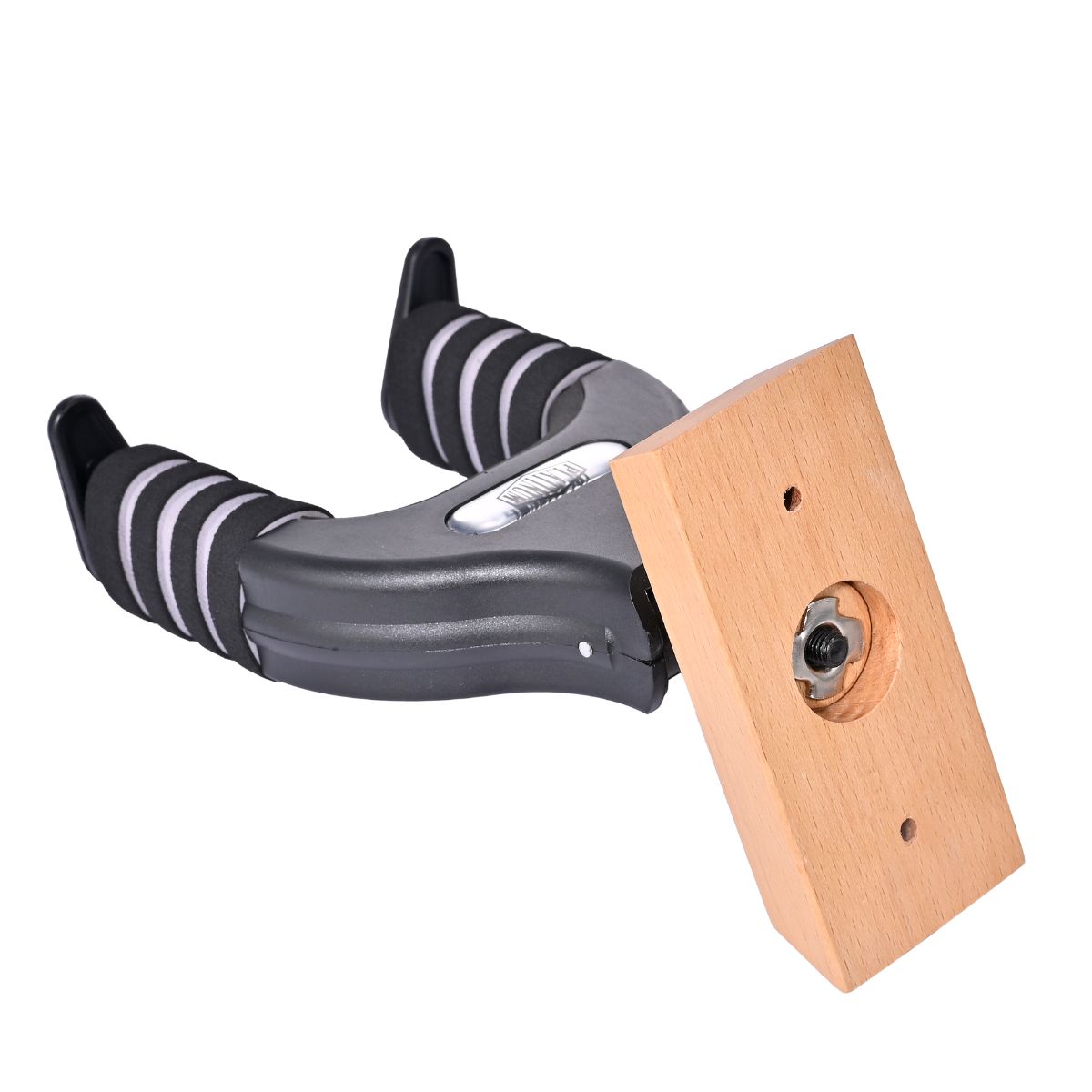Platinum PSH250W | Locking Guitar Hanger | Wood Plate | Waltons Music Platinum PSH250W | Locking Guitar Hanger | Wood Plate - Image 3