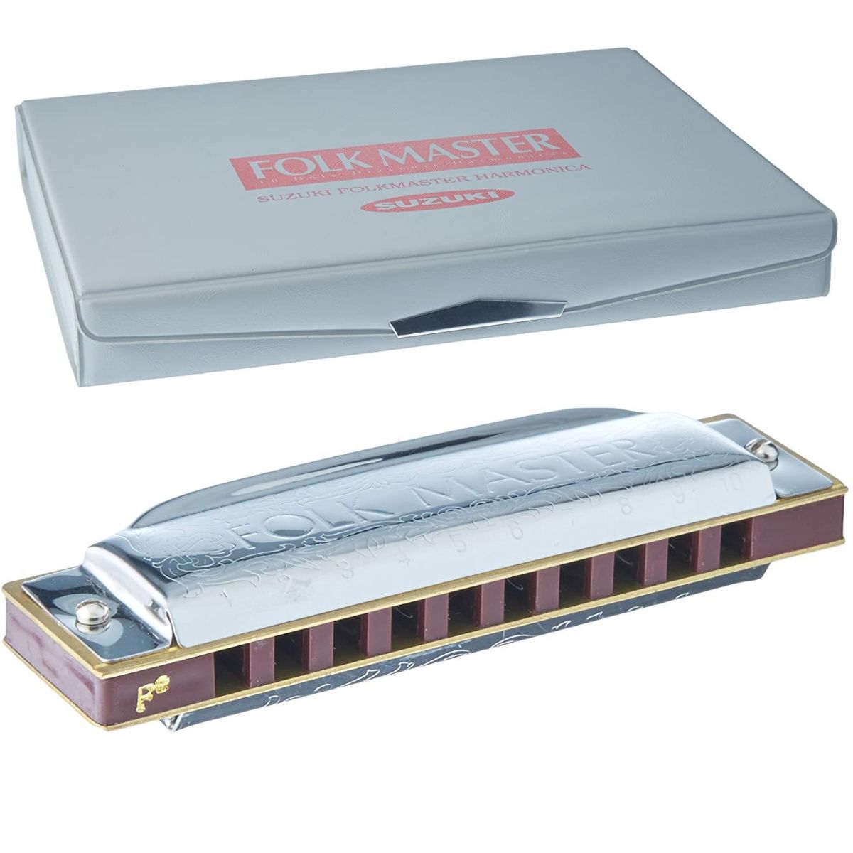 Suzuki 1072s | Folkmaster 12 Key Harmonica set | Diatonic | Waltons Music Suzuki 1072s | Folkmaster 12 Key Harmonica set | Diatonic