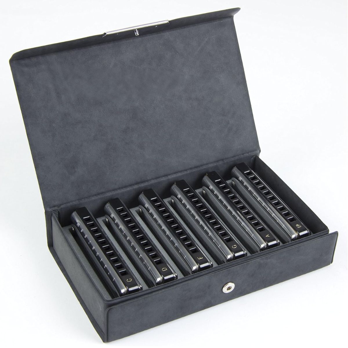 Suzuki MR-250SN | Bluesmaster 6 Key Harmonica set | C,G,D,A,F Bb | Waltons Music Suzuki MR-250SN | Bluesmaster 6 Key Harmonica set | C,G,D,A,F Bb - Image 3