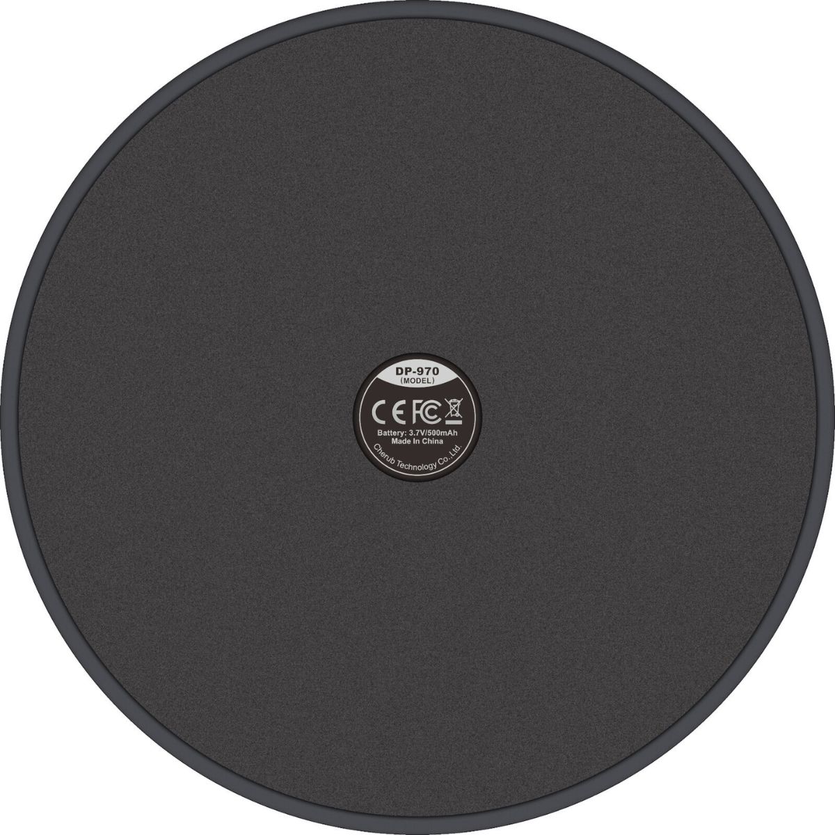 Cherub DP-970 12 Inch simulated Practice Drum pad | 12 inch Head | Waltons Music Cherub DP-970 12 Inch simulated Practice Drum pad | 12 inch Head - Image 2