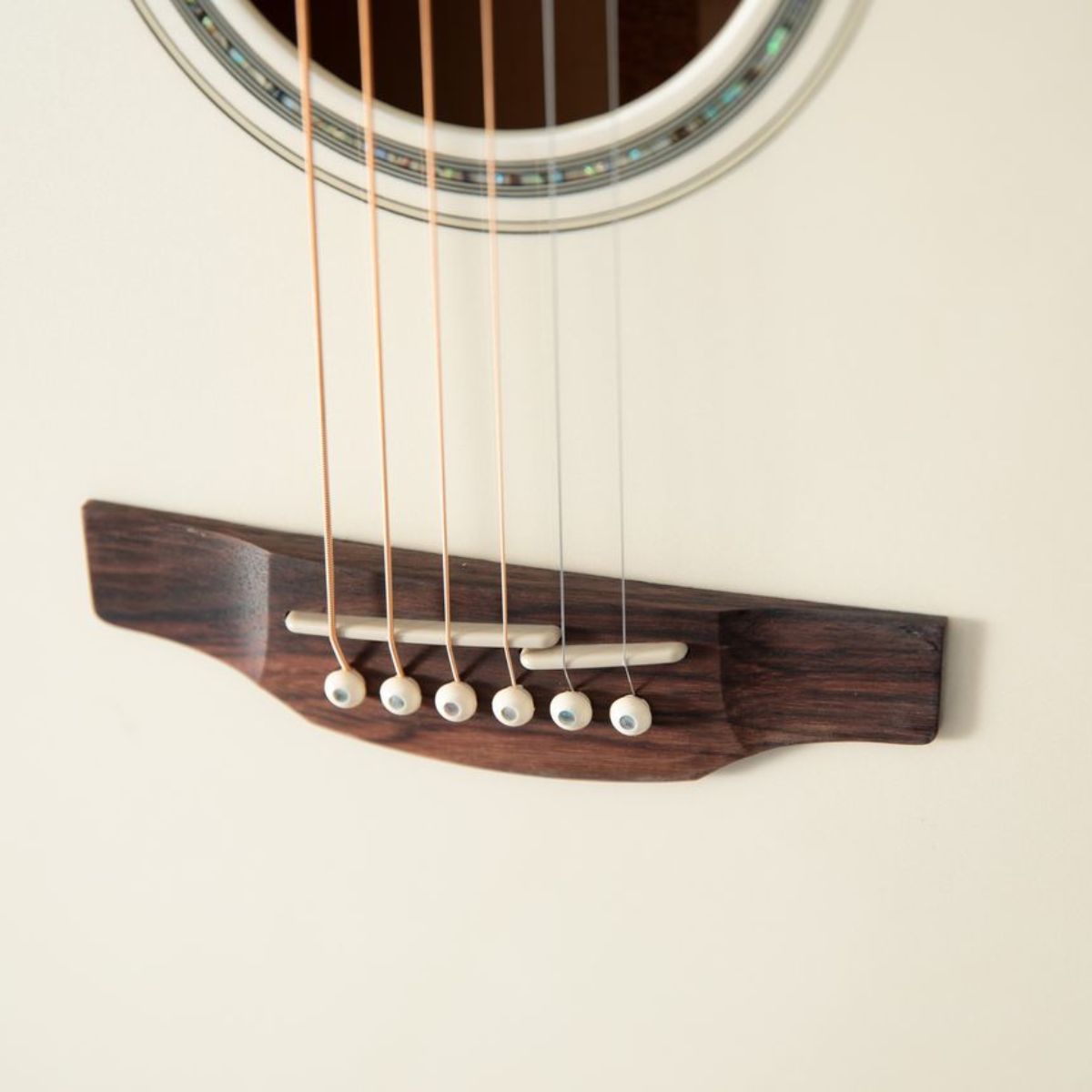 Takamine GN37CE-PW | Electro-Acoustic Guitar | Pearl White | Waltons Music Takamine GN37CE-PW | Electro-Acoustic Guitar | Pearl White - Image 3