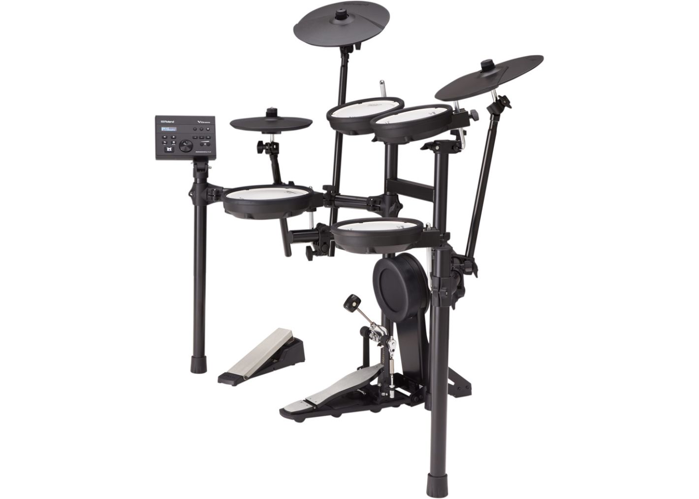 Roland TD07KV-B1 | Drum Kit Bundle | Stool, Bass Drum Pedal, Headphones, sticks | Waltons Music Roland TD07KV-B2 | Deluxe Drum Kit Bundle | Stool, Bass Drum Pedal, Headphones, sticks