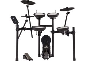 Roland TD07KV-B2 | Deluxe Drum Kit Bundle | Stool, Bass Drum Pedal, Headphones, sticks