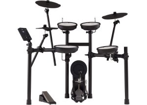 Roland TD07KV-B1 | Drum Kit Bundle | Stool, Bass Drum Pedal, Headphones, sticks | Waltons Music Roland TD07KV-B2 | Deluxe Drum Kit Bundle | Stool, Bass Drum Pedal, Headphones, sticks