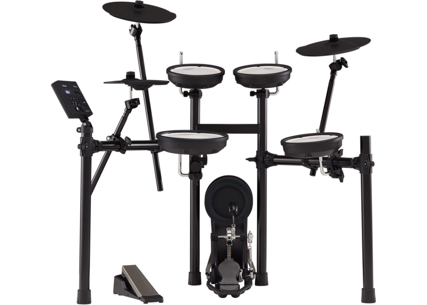 Roland TD07KV-B1 | Drum Kit Bundle | Stool, Bass Drum Pedal, Headphones, sticks | Waltons Music Roland TD07KV-B2 | Deluxe Drum Kit Bundle | Stool, Bass Drum Pedal, Headphones, sticks