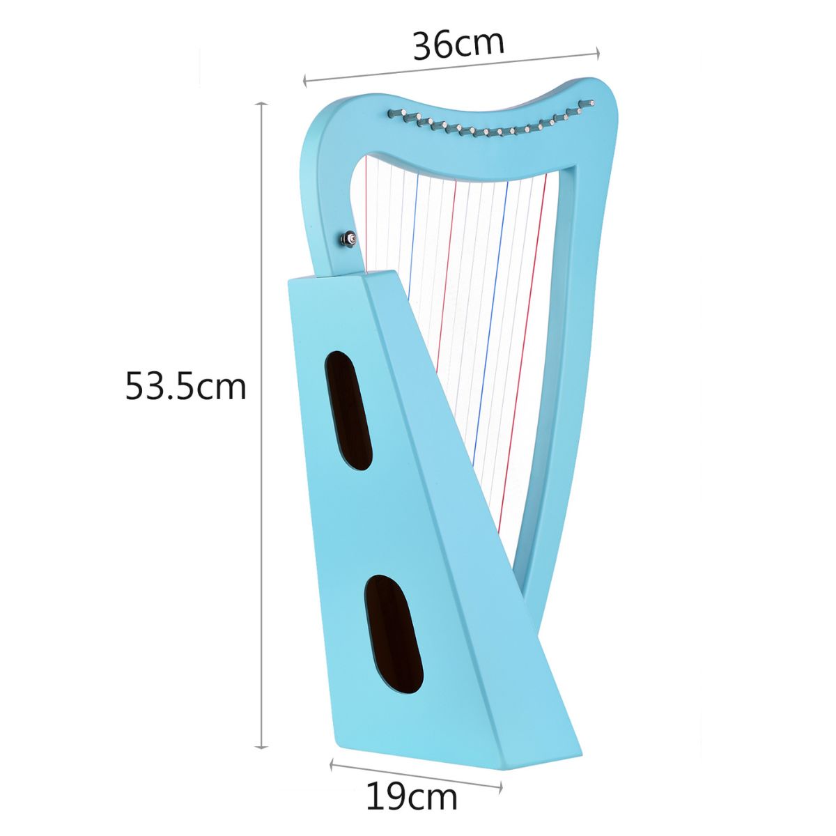 Waltons H-15 | 15 string elementary Harp | Nylon Strings | C to C | Pink | Waltons Music Waltons H-15 | 15 string elementary Harp | Nylon Strings | C to C | Pink - Image 4