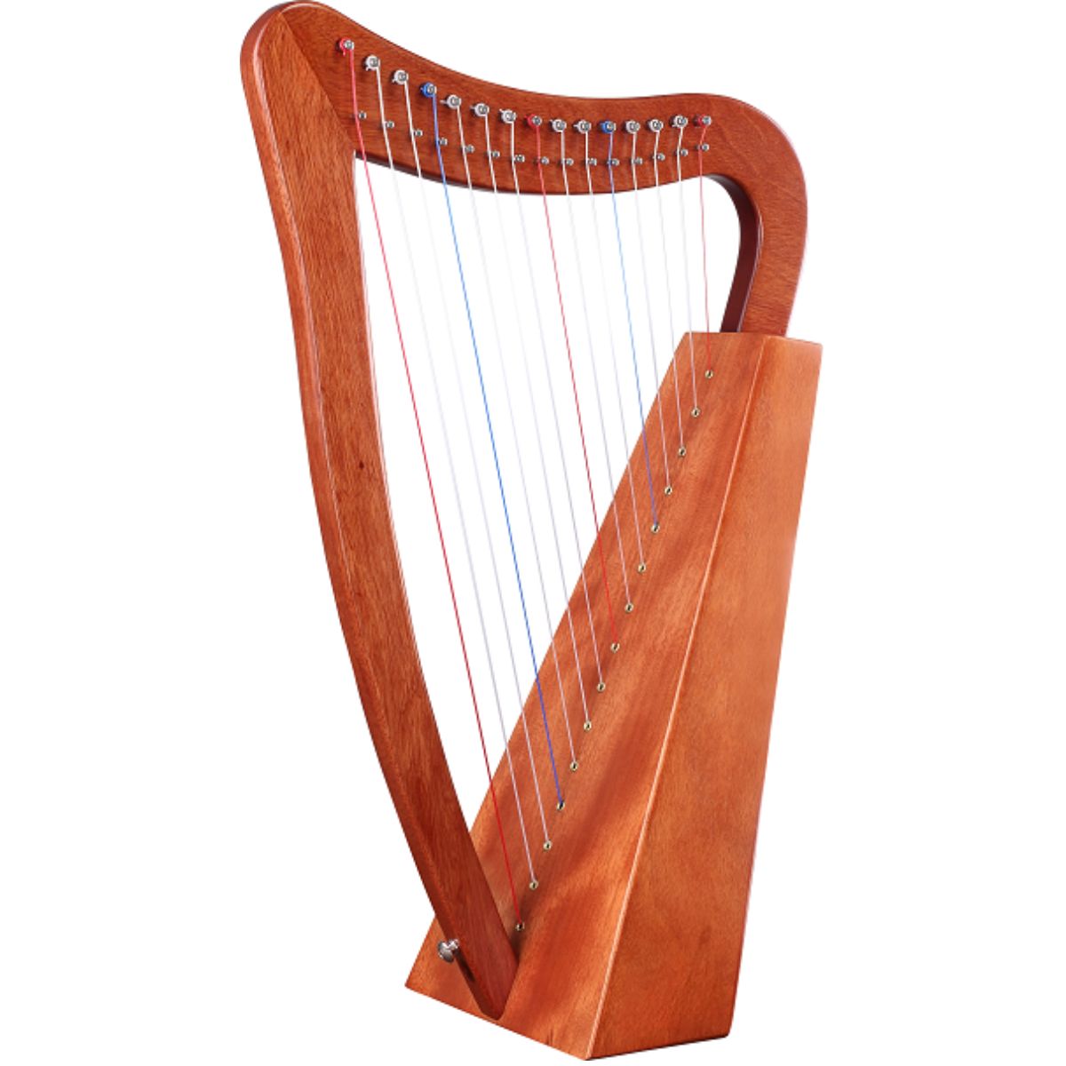 Waltons H-15 | 15 string elementary Harp | Nylon Strings | C to C | Mahogany | Waltons Music Waltons H-15 | 15 string elementary Harp | Nylon Strings | C to C | Mahogany