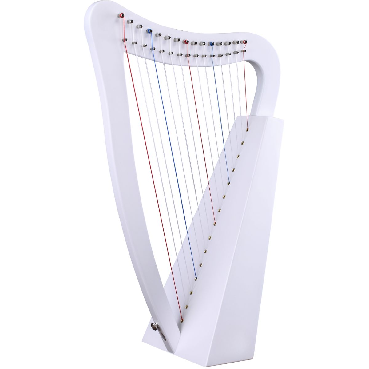 Waltons H-15 | 15 string elementary Harp | Nylon Strings | C to C | White | Waltons Music Waltons H-15 | 15 string elementary Harp | Nylon Strings | C to C | White