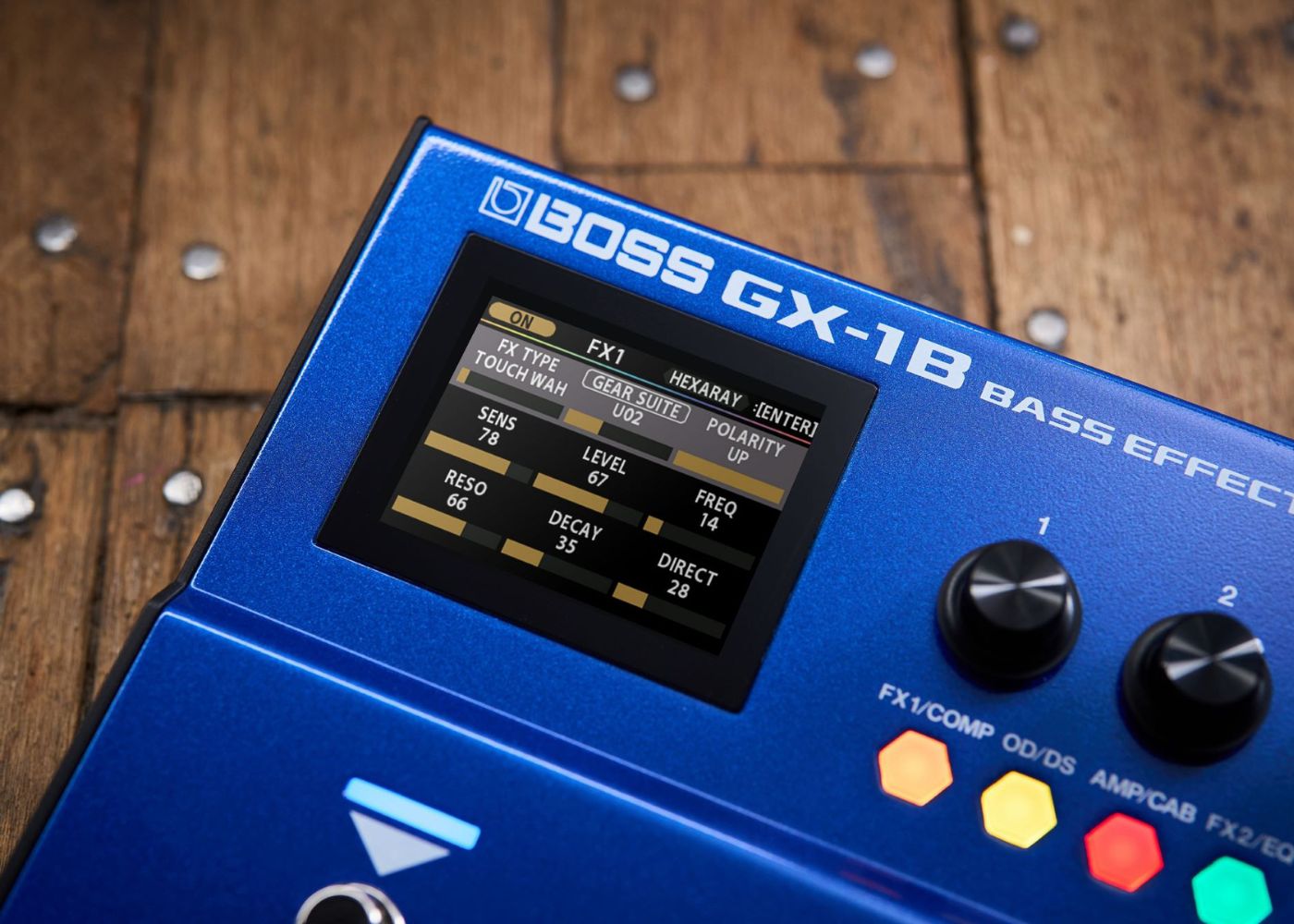 BOSS GX-1B Bass Effects Processor | Ultra-Portable Premium effects | Waltons Music BOSS GX-1B Bass Effects Processor | Ultra-Portable Premium effects - Image 4