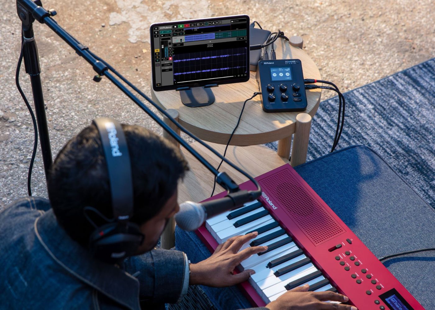 Roland GO:MIXER STUDIO | Portable Audio Mixer/Interface | Waltons Music Roland GO:MIXER STUDIO | Portable Audio Mixer/Interface - Image 5