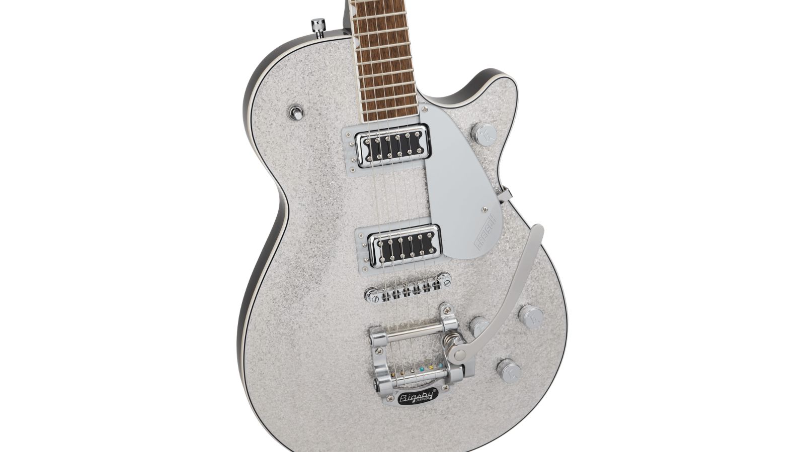 Gretsch G5230T | Electromatic® Sparkle Jet™, Bigsby®, | Silver Sparkle | Waltons Music Gretsch G5230T | Electromatic® Sparkle Jet™, Bigsby®, | Silver Sparkle - Image 6