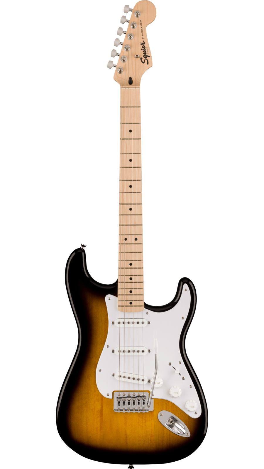 Squier Sonic® Stratocaster® | Maple Fingerboard | 2-Colour SB | Waltons Music Squier Sonic® Stratocaster® | Maple Fingerboard | 2-Colour SB