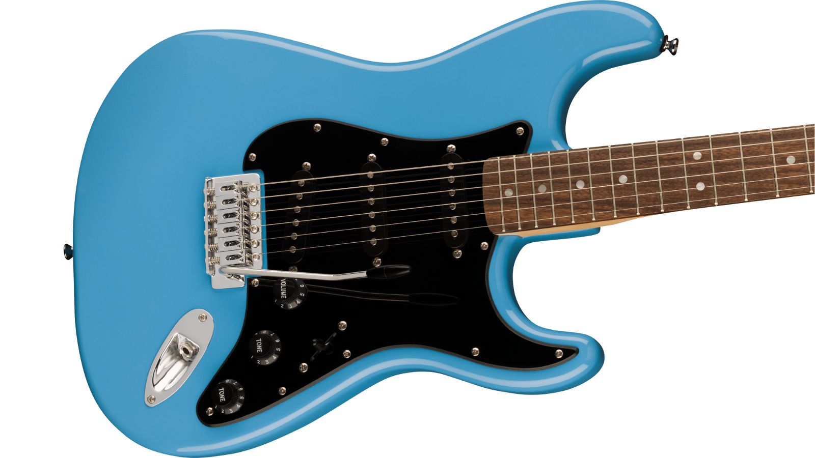 Squier Sonic® Stratocaster®| Laurel Fingerboard | California Blue | Waltons Music Squier Sonic® Stratocaster®| Laurel Fingerboard | California Blue