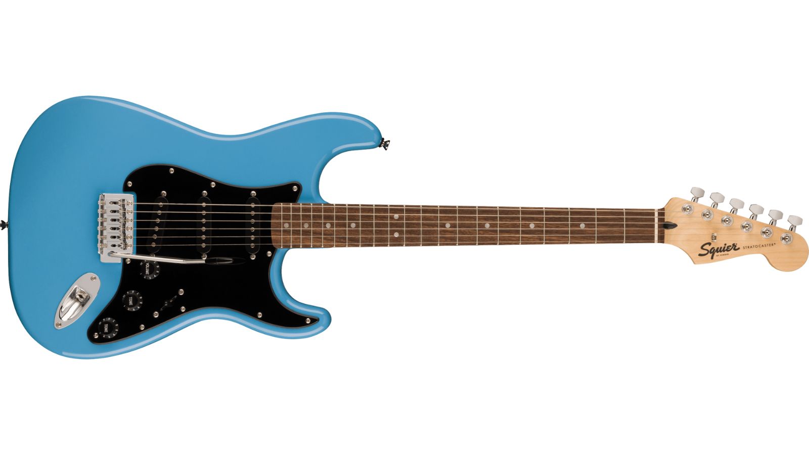 Squier Sonic® Stratocaster®| Laurel Fingerboard | California Blue | Waltons Music Squier Sonic® Stratocaster®| Laurel Fingerboard | California Blue
