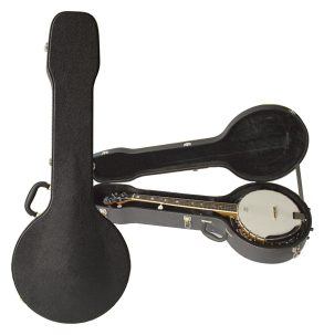 CNB BJC20|  Shaped Light Wood G Banjo Case