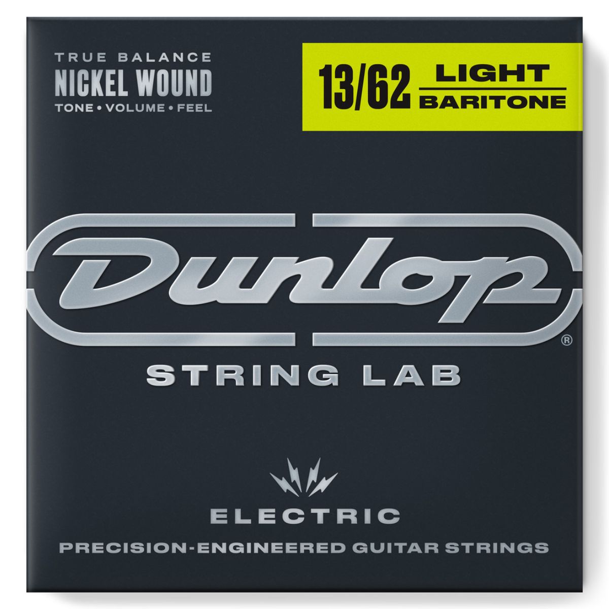 DUNLOP DEN1362 | NICKEL WOUND ELECTRIC BARITONE GUITAR STRINGS |13-62 | Waltons Music DUNLOP DEN1362 | NICKEL WOUND ELECTRIC BARITONE GUITAR STRINGS |13-62 - Image 2