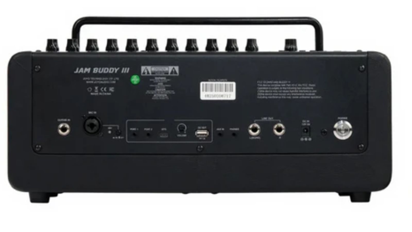 JOYO JAM Buddy 111| 40W Desktop portable amp | Multi FX, Live Stream, Record | Waltons Music JOYO JAM Buddy 111| 40W Desktop portable amp | Multi FX, Live Stream, Record - Image 6