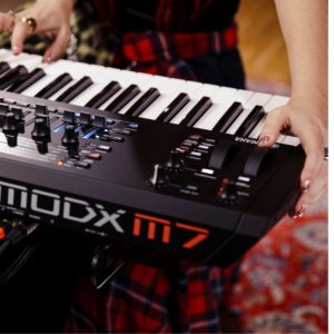 Yamaha MODX M7 | 76 note Synthesizer | Semi weighted action | Compact