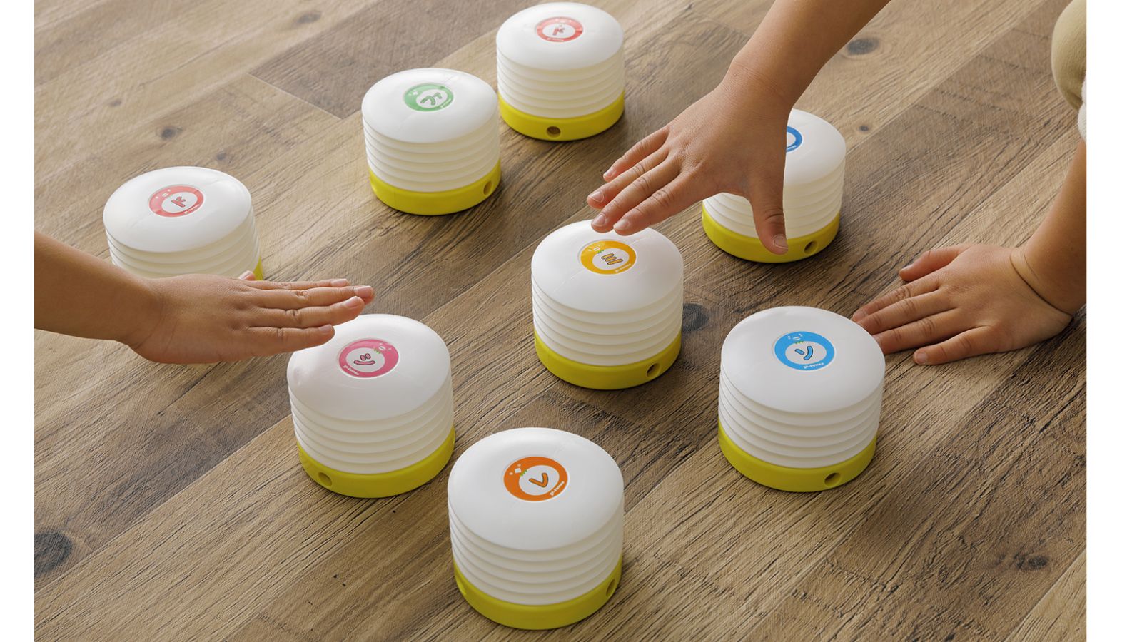 Suzuki | MPP-8 | Diatonic 8 Music Push Pump Set | Coloured | C2-C3 | Waltons Music Suzuki | MPP-8 | Diatonic 8 Music Push Pump Set | Coloured | C2-C3 - Image 4