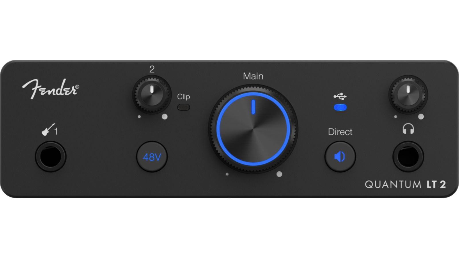 Fender Quantum LT 2 USB-C | Audio Interface | Waltons Music Fender Quantum LT 2 USB-C | Audio Interface - Image 6