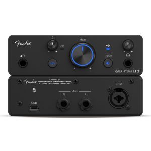 Fender Quantum LT 2 USB-C | Audio Interface | Waltons Music Fender Quantum LT 2 USB-C | Audio Interface