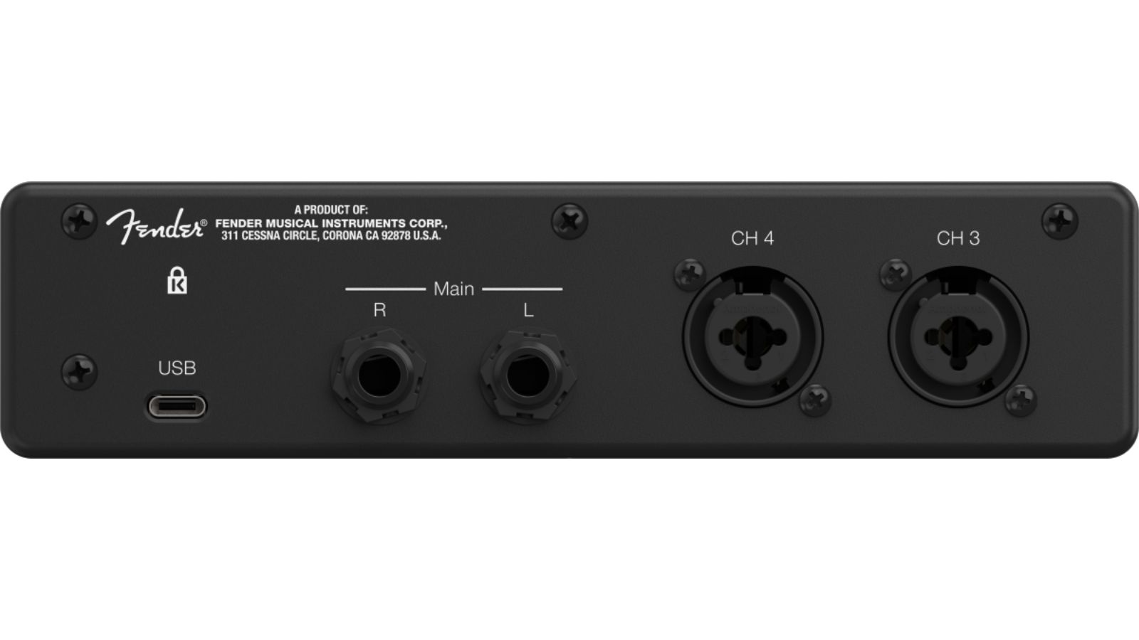 Fender Quantum LT 4 USB-C | Audio Interface | Waltons Music Fender Quantum LT 4 USB-C | Audio Interface - Image 3