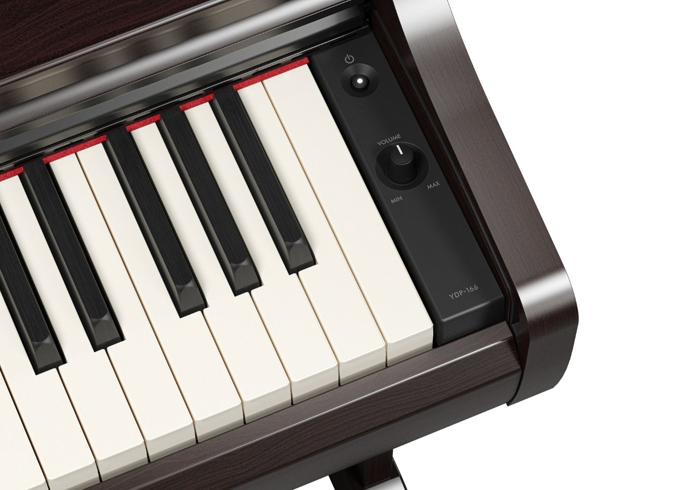 Yamaha YDP166 Standard Bundle | with Piano Stool and Headphones | Rosewood | Waltons Music Yamaha YDP146 Standard Bundle | with Piano Stool and Headphones | Rosewood